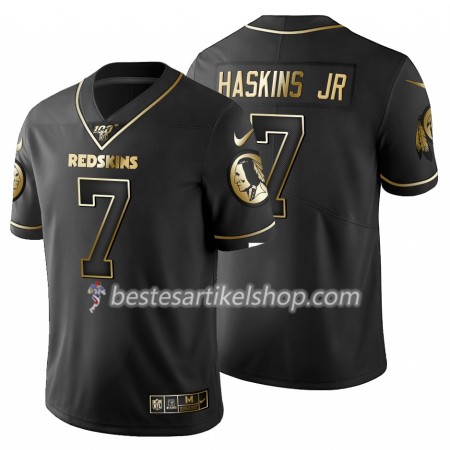 Herren Washington Redskins Trikot Dwayne Haskins Jr 71 Nike Schwarz Golden Edition 100th